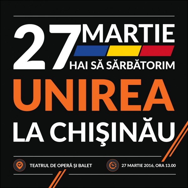 27 martie-marș pentru Unire