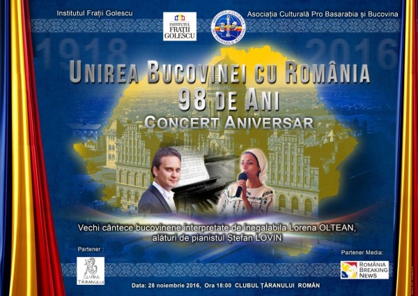 concert-aniversar-unirea-bucovinei-cu-romania