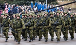 Paradă NATO în Estonia. Sursă foto: miamiherald.com